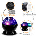 Star Projector Night Light Lamp Fun Gifts for Girls and Boys Rotating Star Sky Moon LED Lights Projector for Kids Bedroom Decor. 