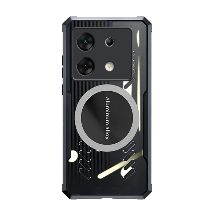 Gamer%20Phone%20Case%20for%20Infinix%20Zero%2030%205G%20Graphene%20Heat%20Dissipation%20Cover%20Eight%20Holes%20Breathable%20Transparent%20Slim%20Casing%20-%20Image%202