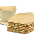 100 Pieces Eco-Friendly Unbleached Original Wooden Hand Drip Paper Coffee Brewer 102 Coffee Filter Bag Coffee Maker. 