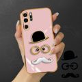 For Huawei P30 Pro Mobile Phone Case Fashion 3D Fashion Brand Temperament Metal Magician Mr. Beard Accessories Ultra thin Soft TPU Straight Edge Soft/Hard Square Anti slip Anti fall Mobile Phone Case. 