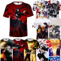 Boys Girls Cartoon Naruto T-Shirts Kids Print 3D T Shirt for Boys Children Summer Short Sleeve Oversized T-Shirt Tops Clothing. 