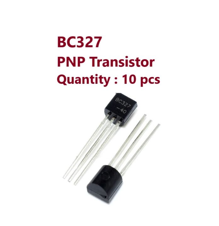 10 pcs of BC327 PNP Transistor