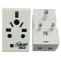 Universal Multi plug Adaptor Round 3 Pin Plug. 