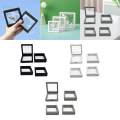 4 Pieces 3D Floating Frame Display Case for Bracelet Necklace Medallions. 