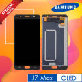 Samsung Galaxy J7 Max Display and Touch-Screen Replacement Original OLED SM-G615F (Black). 