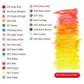 24 Color Water-soluble Lead Professional Paintbrush Iron Box Color Filling, Hand Painting, Painting, Art, Chinese Style Painting Set. 