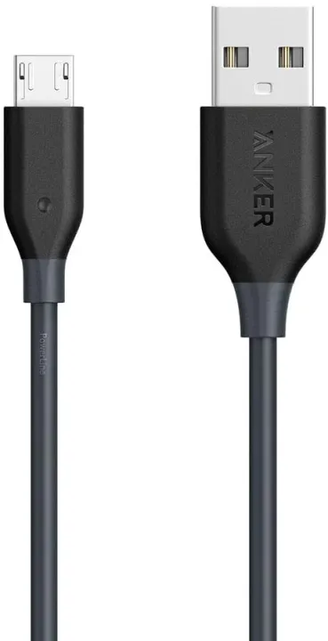 Anker PowerLine Micro USB (3ft) - Durable Charging Cable, with 5000+ Bend Lifespan for Samsung, Nexus, LG, Motorola, Android Smartphones and More Devices 100% Genuine  ( 06 Months Official Warrenty )