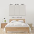 3D Wall Art High Quality Wood Framed Home Decor (3 feet) - Tree 3 Panel Wall Art. 