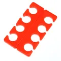 Monja 2 Pcs/set Nail Art Toe Separators Finger Foot Sponge Soft Gel UV Tools  3D DIY Design Easy PaintingSalon Polish Manicure Pedicure Nail Art Tools Manicure Tool. 