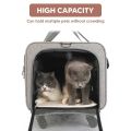 2in1 Extra-Large Pet Carrier Trolley Cat Carrier Cage Beg Kucing Murah Beg Roda Kucing Bag Kucing Travel Pet Carrier Bag Pet Trolley Case Detachable Universal Wheel Breathable Foldable Large-capacity Dog Bag. 