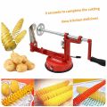 Spiral Potato Slicer / Potato Slicer / Potato Cutter Spiral Potato Slicer Cutting Machine   Kitchen Sink Manual Potato Carrot Slicer Cutter. 