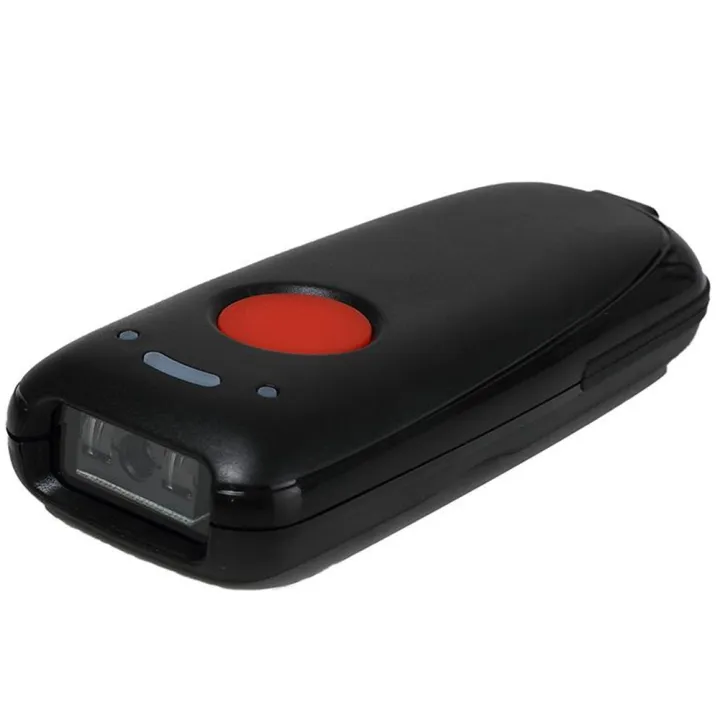 Wireless Portable Barcode Scanner 1D Red Light Barcode Reader Dual Mode ...