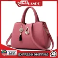 MILANDO Ladies Women PU Leather Handbag Women Tote Sling Bag Handbeg Beg Tangan Wanita Murah Cantik (Type 9). 