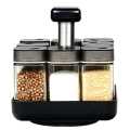 9 Pieces Rotating Spice Rack ( 90ml Bottles ) - AMN 2265. 