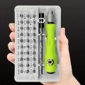 NEW mini screwdriver 32 In 1 Multi-functional Screwdriver Kit Portable Household Combination Cross Magnetic Precision Screwdriver Hand Tool. 