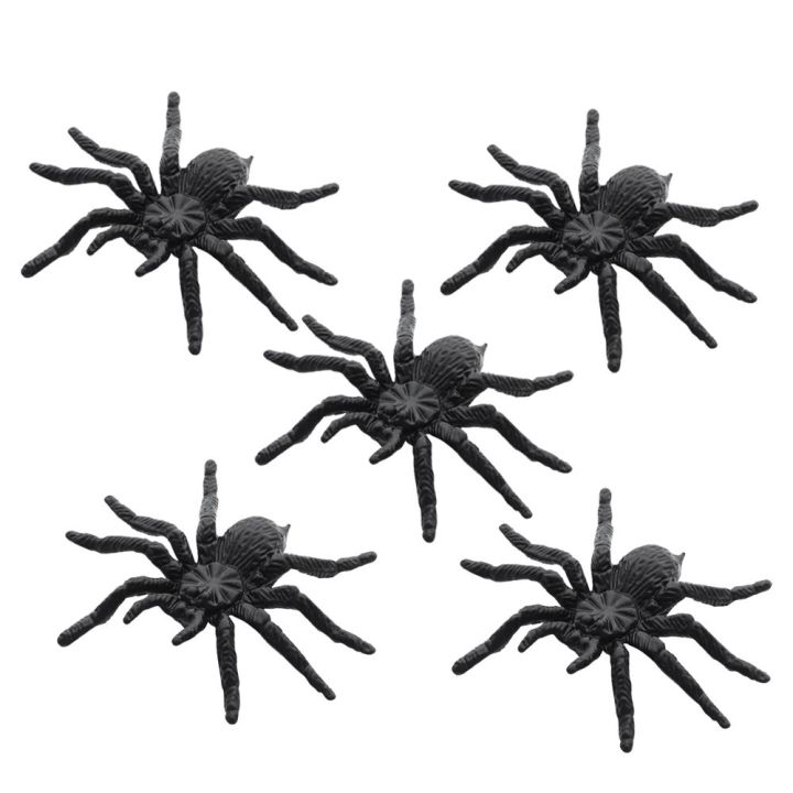 20Pcs/Pack%20Black%20Novelty%20Toy%20Spider%20Web%20Haunted%20House%20Prop%20Decorative%20Spiders%20Prank%20Plastic%20Fake%20Spider%20-%20Image%209