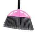 KIDS BROOM TRAINER WITH 70CM PLASTIC COATED METAL HANDLE - FEATHER BRAND. 