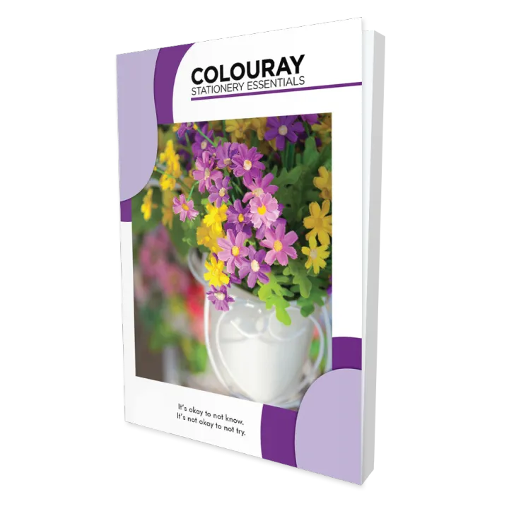 Colouray B5 Exercise Book - 120pgs - Singe Rule