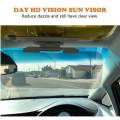 Car Sun Visor Extender Aolvo Anti Glare HD Night Driving Visor Goggles Multifunctional 2 in 1 Adjustable Automobile Sun Vision Visor Clip Mirror for Day and Night Safety Driving - + Gray. 