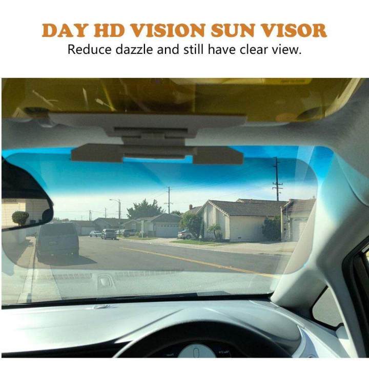 Car%20Sun%20Visor%20Extender%20Aolvo%20Anti%20Glare%20HD%20Night%20Driving%20Visor%20Goggles%20Multifunctional%202%20in%201%20Adjustable%20Automobile%20Sun%20Vision%20Visor%20Clip%20Mirror%20for%20Day%20and%20Night%20Safety%20Driving%20-%20+%20Gray%20-%20Image%208