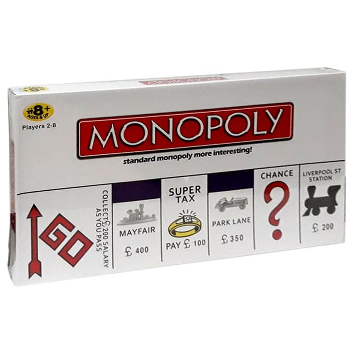 Monopoly Standard Board Game White