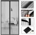 Magic Mesh Screen Door මැජික් දැල් දොර තිර මැජික් දැල් දොර තිර Magic Mesh Screen Door Magnetic Fly Insect Screen Door Keep Insects out Mosquito Top-to-bottom Seal Automatica for Balcony Sliding Doors Living Room,  Mesh Door Screen,Door Screen,. 