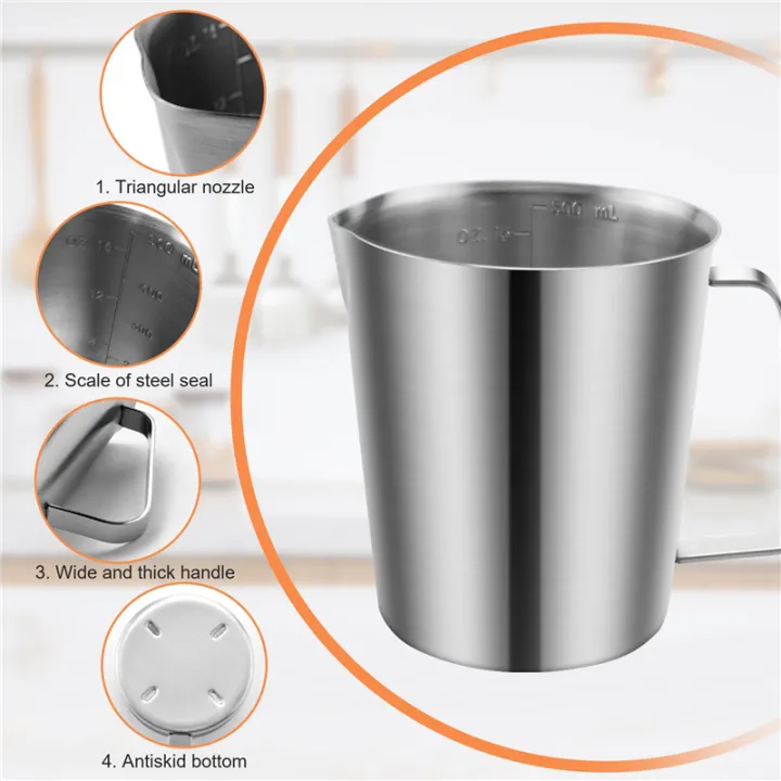 Stainless%20Steel%20Measuring%20Cup%20with%20Handle%20and%20Pour%20Lip,%20Metal%20Pitcher%20with%20Oz%20and%20ML%20Marking,%2016OZ/500ML%20-%20Image%207