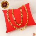 Gold plated Link Chain 18 / 24 Inch - FREE BOX INCLUDED. 
