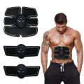 Mobile-Gym 6 Pack EMS Tummy Flatter, Weight Loss Muscle Toning/Fitness Technology Kit 6 Pack Abs, Wireless Electro Pad Portable Gym Trainer for Men/Women. 