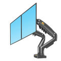 NB F160 Dual Monitor Arm Gas Spring 360 Degree Desktop 17"-30" Ergonomic Dual Arm Monitor Mount Bracket. 