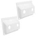2Pack Faucet Bezel Stand Off Faucet Cover Faucet Mount Kit for RV Campers Trailer Shower Plate Replacement Part. 