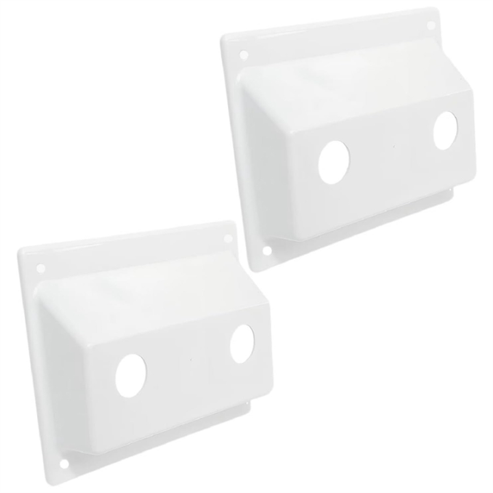 2Pack Faucet Bezel Stand Off Faucet Cover Faucet Mount Kit for RV Campers Trailer Shower Plate Replacement Part