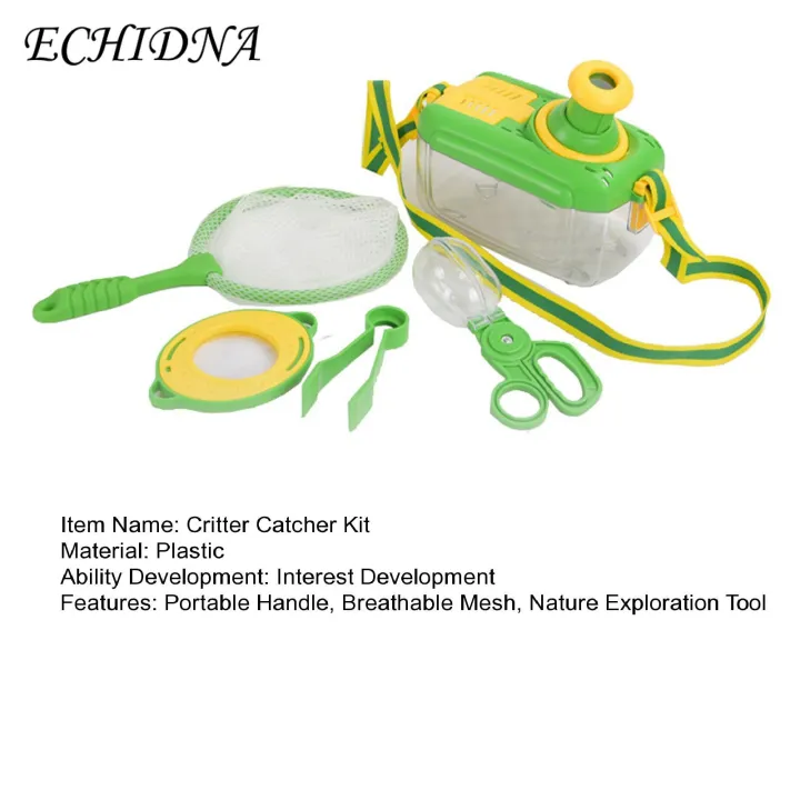 Kids%20Magnifying%20Glass%20Outdoor%20Nature%20Exploration%20Kit%20with%20Viewer%20Box%20Net%20Scissor%20Clip%20Tweezers%20Magnifying%20Glass%20Fun%20Animal%20Catching%20Toy%20Set%20for%20Kids%20-%20Image%203