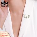 Carat Cute Cartoon Tooth Brooch Quirky Tooth-shaped Pin for Dental Professionals Enthusiasts Perfect Gift Idea Durable Tooth Element Badge. 