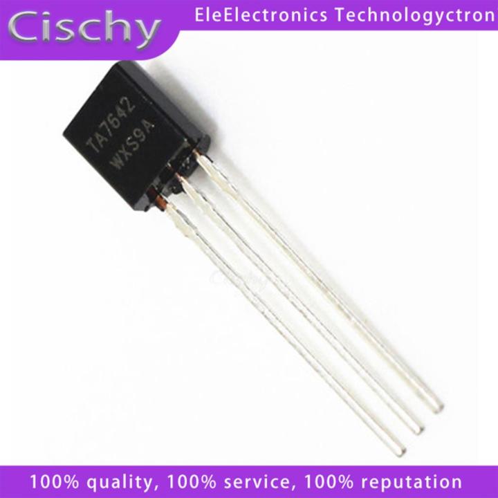 10 Pezzi IC Radio TA7642 / 7642, TO92, Singolo Chip, Buona Qualità