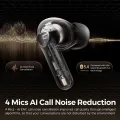 Soundpeats T3 Pro Wireless Earbuds with Call Noise Cancellation, Equipped with 12mm Drivers, Bluetooth 5.4 Technology, 4-Microphone AI Enhanced Calls with ENC Noise Cancellation. 