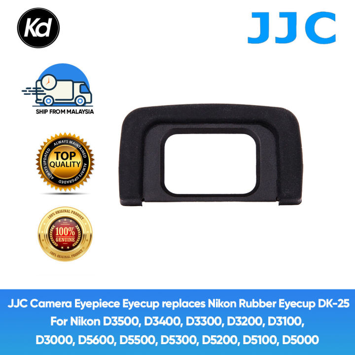 DK-25 Rubber Eyepiece Eye Cup Replacement for Nikon D3000 D3100 D5000 D5100 D5200