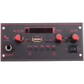 Amplifier Board 2 X 10W Bluetooth Mp3 Decoding Board Trolley Audio Player Car Bluetooth Module Parts A. 