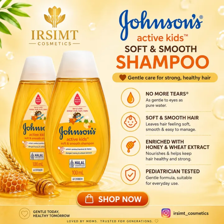how to implement johnson’s algorithm in python |... Johnson’s Active Kids Soft & Smooth Shampoo 100ml – Honey & Wheat ...