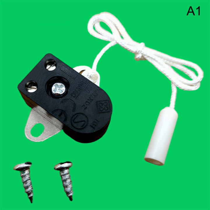 Pull Rope Trigger Sensor Unlock Lamp Pull Cord Mini Switch Pull Wire Switch Universal Pull Chain Cord Wall Led Lamp Light Cable Switch For Ceiling Lamp Switch