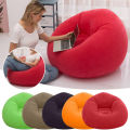 Inflatable Sofa with Manual Air Pump – Anti-Rollover, Strong Support, Breathable Design. 