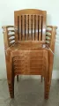 Piyestra Plastic Veranda Chair - 6 chairs. 