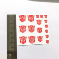 PF Transformers Crazy Pie Bopai UV Transfer Sticker Transfer Sticker Tattoo Sticker Three-dimensional pressure sign sticker. 