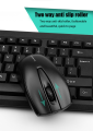 Ice armor BT-7000 Wireless keyboard and mouse set Notebook desktop computer home office game keyboard and mouse set - Black. 