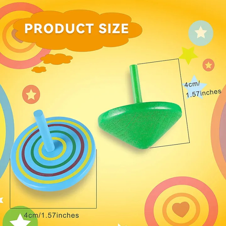 10pcs%20Wooden%20Spin%20S%20Organic%20Spinning%20Toy%20For%20Kids%20Balance%20Coordination%20Skills%20Party%20Favors%20Gyroscope%20Fidget%20Spinners%20-%20Image%202