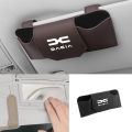 Car Sun Visor Glasses Storage Box Sunglasses Clip Organizer Holder For Dacia Duster Logan Sandero Lodgy Dokker Stepway 2 Solenza. 