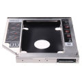 SSD HDD Caddy 9.5mm 12.7mm - Aluminum 2nd Hard Disk Case Adapter | Universal Laptop. 