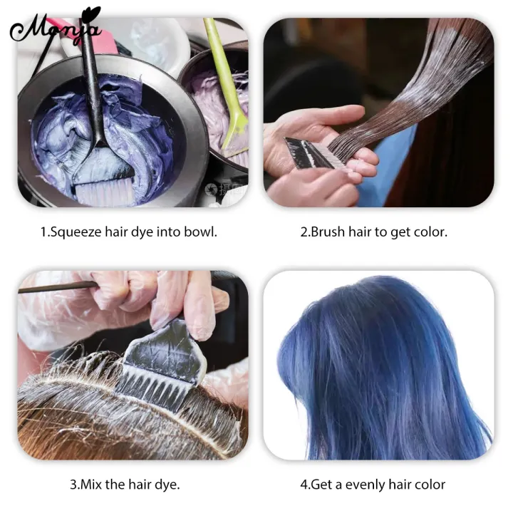Monja%20Hair%20Dye%20Coloring%20Kit%20Hair%20Dyeing%20Brush%20Hair%20Dyeing%20Bowl%20Coloring%20Comb%20Earcap%20Clips%20Dyeing%20Cape%20Hair%20styling%20Tool%20-%20Image%204