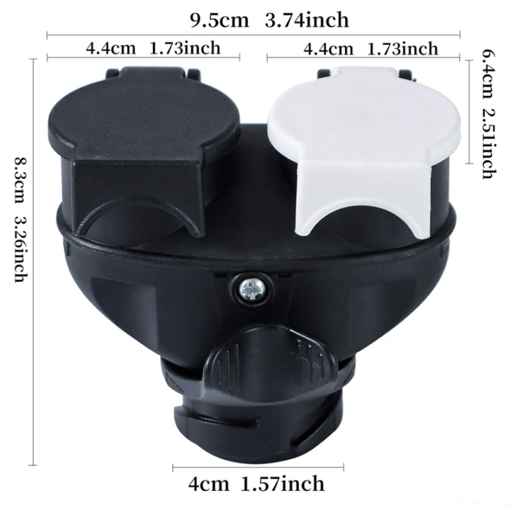 Towing%20Car%20RV%20Trailer%20Side%20Replacement%20Plug%20Trailer%20Plug%20Socket%20Waterproof%20Socket%20Adapter%20Wiring%20Connector%2013%20Pin%20Plug%20to%2012N%20/%2012S%207%20Pin%20-%20Image%202