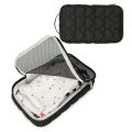 【Footprint】 1 Piece Of Baby Clothes Storage Bag, Waterproof Change Of Dirty Clothes Storage, Maternal And Infant Travel Separation Supplies. 